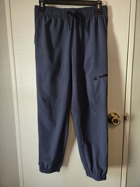 tek gear Navy Blue Elastic-Waist Jogger Pants